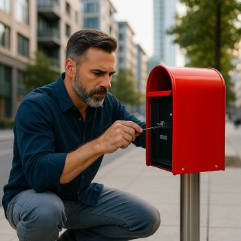 Professional mailbox repair technician in St. Joseph